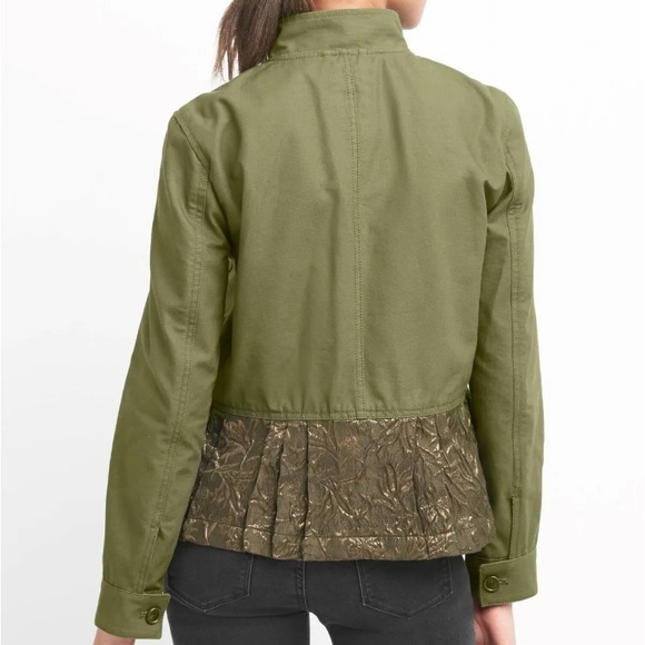 GAP Floral Hem Utility Jacket size SML - Picture 4 of 7